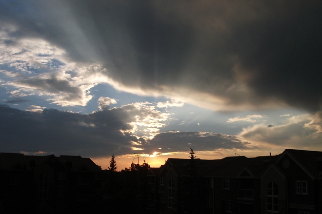 sunset clouds-2 Calgary, Alberta Canada