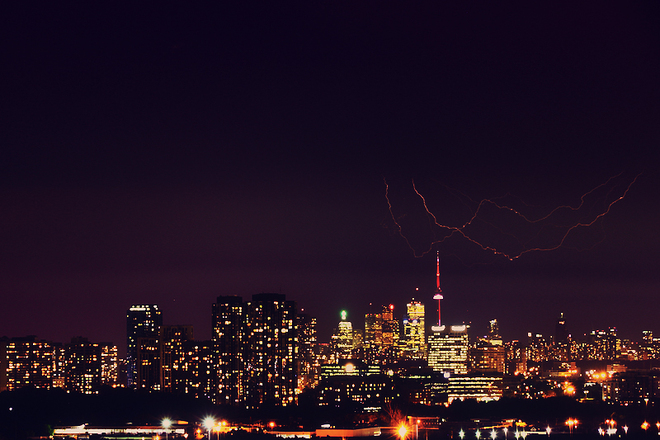 Lightning !! Toronto, Ontario Canada