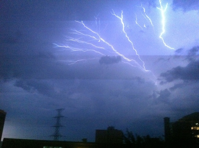 Lightning over Burlington Burlington, Ontario Canada