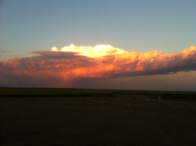 Prairie Sunset Climax, Saskatchewan Canada