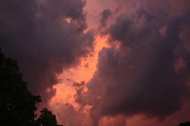 storm clouds Oakville, Ontario Canada