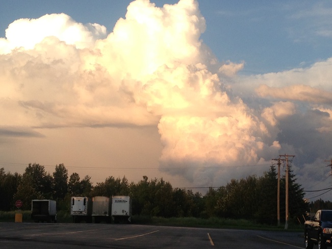 awesome cloud Upper Woodstock, New Brunswick Canada
