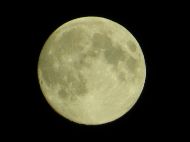 Full Moon Bradford West Gwillimbury, Ontario Canada