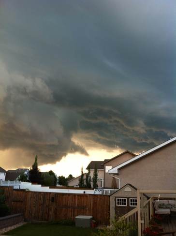 storm over Regina Regina, Saskatchewan Canada