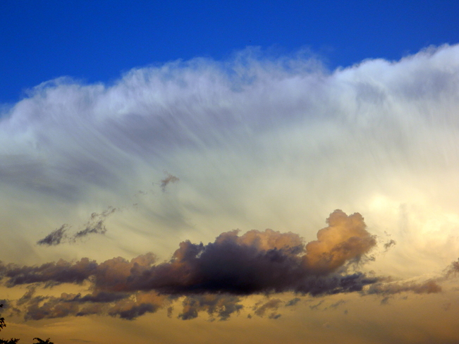 Feathery sky Craven, Saskatchewan Canada