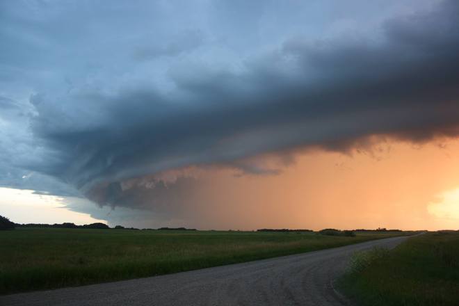 Storm Clouds Vibank, Saskatchewan Canada