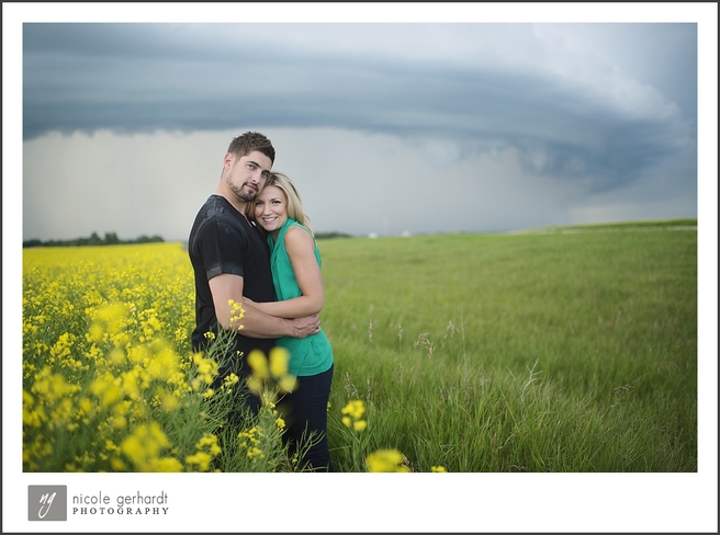 Engagement shoot on the Prairies Regina, Saskatchewan Canada