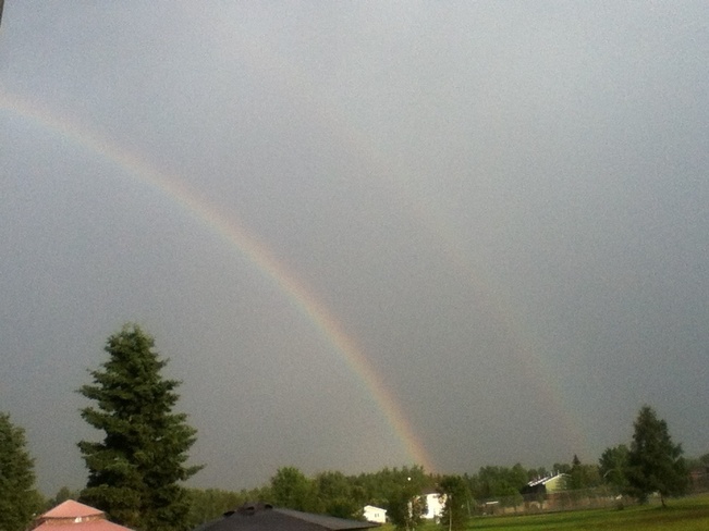 Double Rainbow Thunder Bay, Ontario Canada