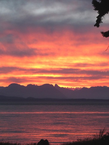 FIRE IN THE SKY Campbell River, British Columbia Canada