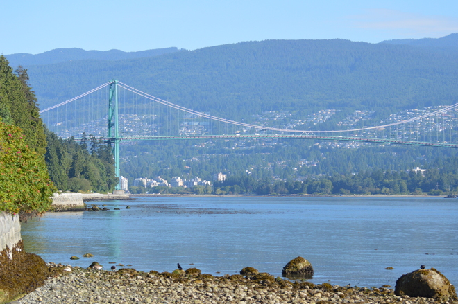 A View From Stanley Park Vancouver, British Columbia Canada