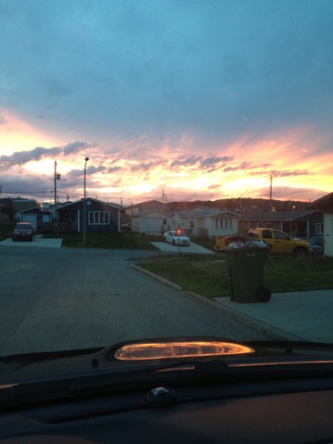 beatiful sky Labrador City, Newfoundland and Labrador Canada