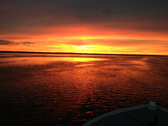 sunset Saint-Louis de Kent, New Brunswick Canada