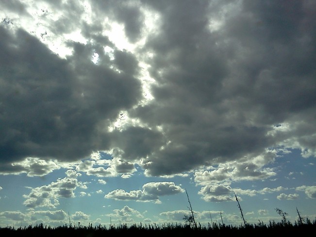 Cloudy Prince Albert, Saskatchewan Canada