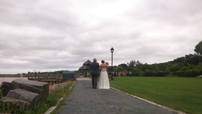 Clouds and Rain does not Stop Love in Wolfville, Nova Scotia. Wolfville, Nova Scotia Canada