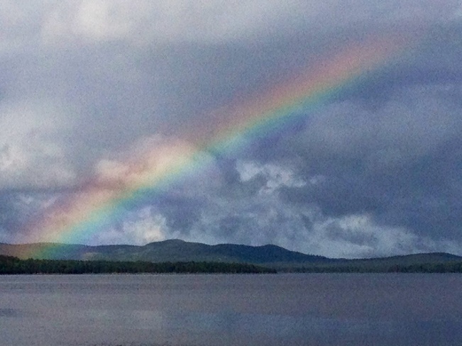 follow the rainbow Botwood, Newfoundland and Labrador Canada