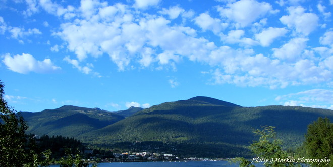 Morning Clouds over Nelson Nelson, British Columbia Canada