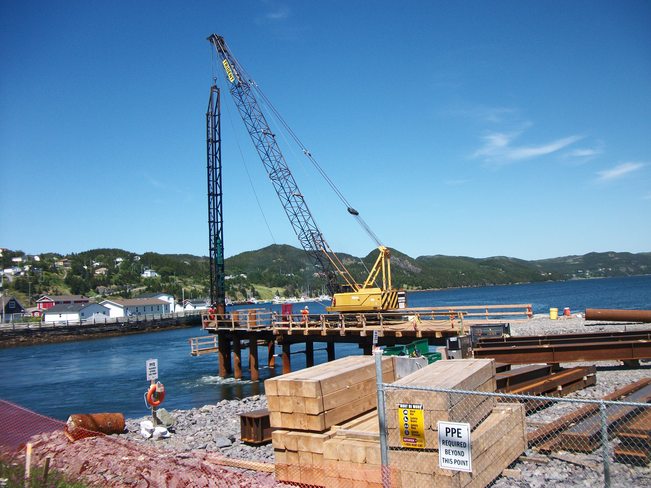 New liftbridge,Placentia, N.L. Argentia, Newfoundland and Labrador Canada