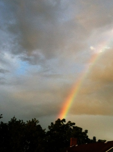 Rainbow Over Perth Perth, Ontario Canada