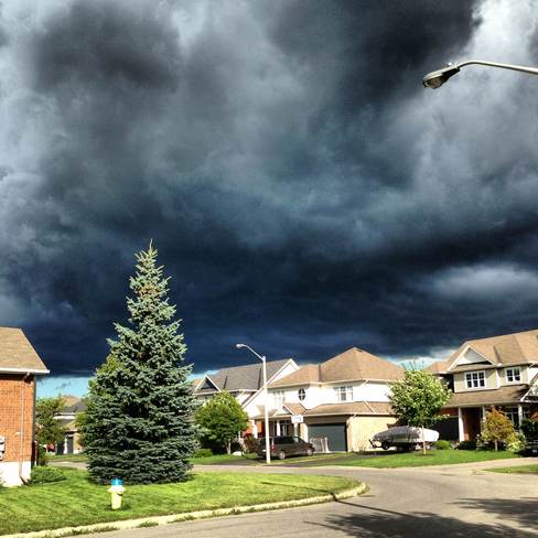 Ottawa Storm Clouds Ottawa, Ontario Canada