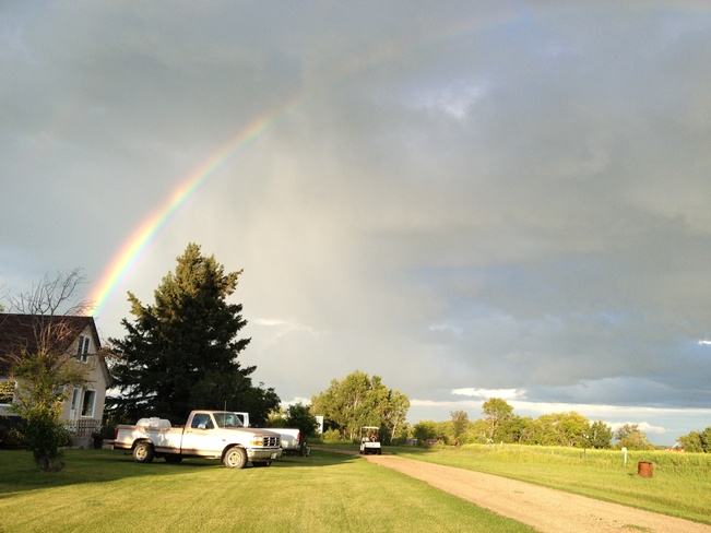 rainbow Elton, Manitoba Canada