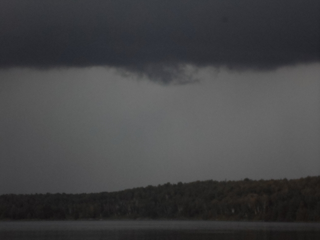 Dark Storm Clouds coming in over Elliot Lake Elliot Lake, Ontario Canada