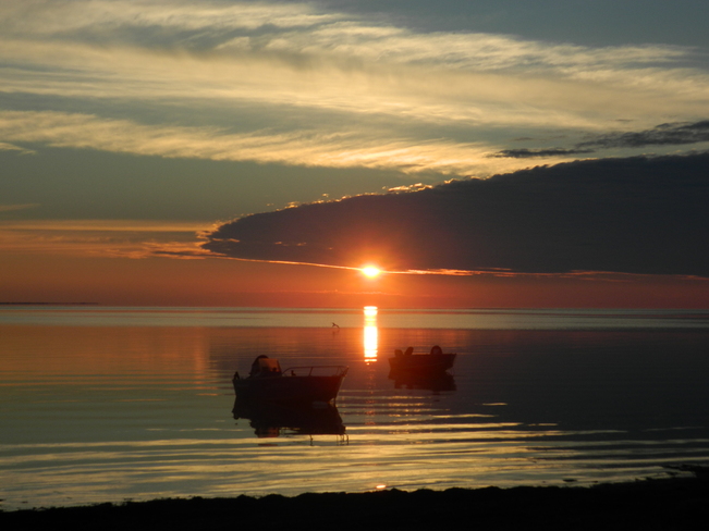 Sunrise on the water Tidnish Cross Roads, Nova Scotia Canada
