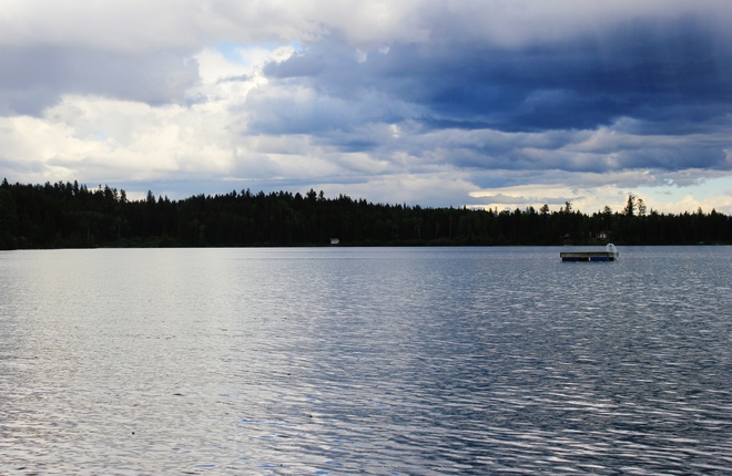 Lesser Fish Lake Delta, British Columbia Canada