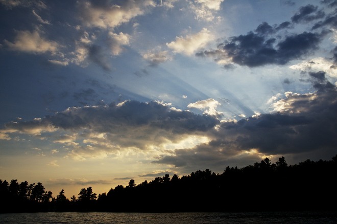 Sunset at White Lake Sharbot Lake, Ontario Canada