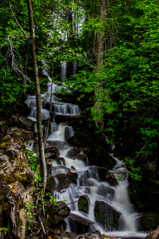James Creek Falls Naramata, British Columbia Canada