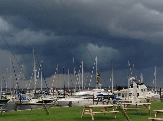 thunder storm Shediac, New Brunswick Canada