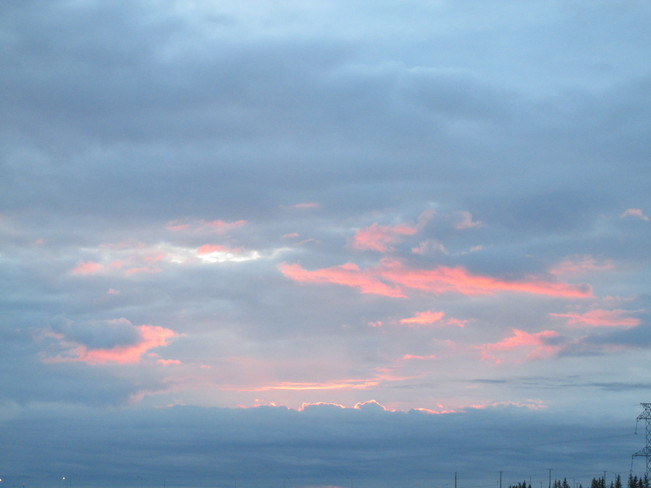 Overcast Sunrise Calgary, Alberta Canada