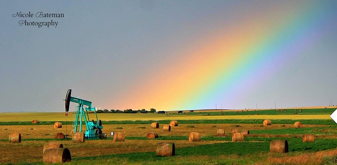 There's always a rainbow Shaunavon, Saskatchewan Canada