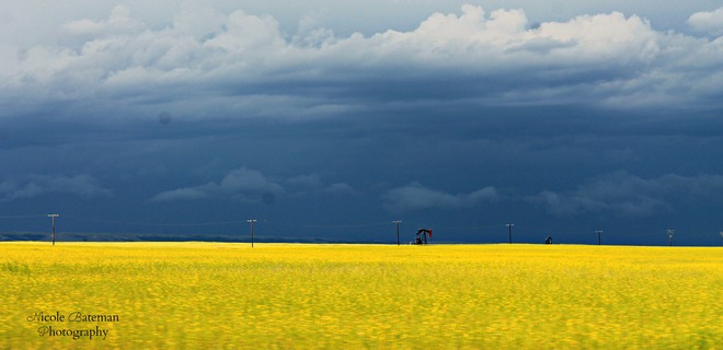 Land of the living skies Shaunavon, Saskatchewan Canada