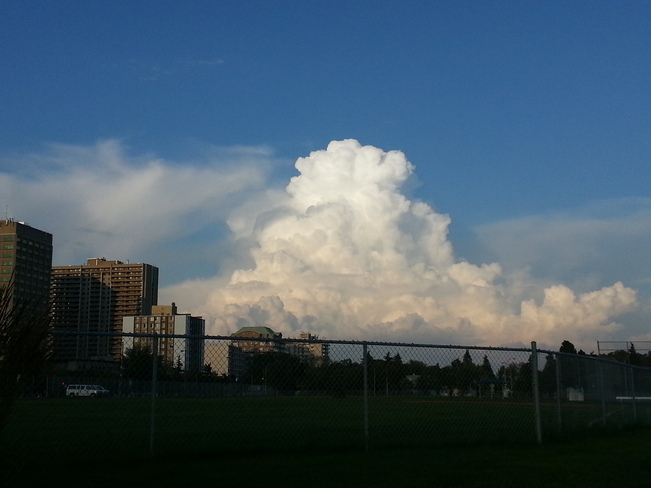 Cumulonimbus Cloud Edmonton, Alberta Canada