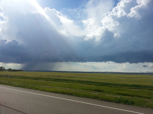Summer storm Eastend, Saskatchewan Canada