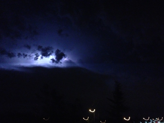 Perseid Meteor shower Calgary, Alberta Canada