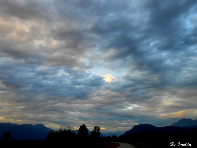 Heavy Clouds Maple Ridge, British Columbia Canada