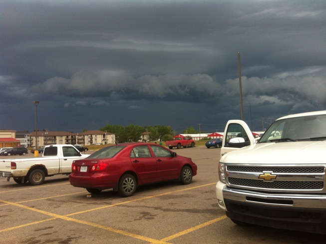 storm North Battleford, Saskatchewan Canada