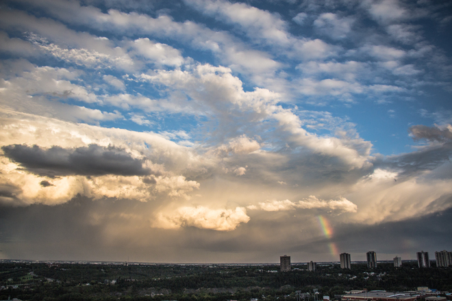 Cloud Rainbow Edmonton, Alberta Canada