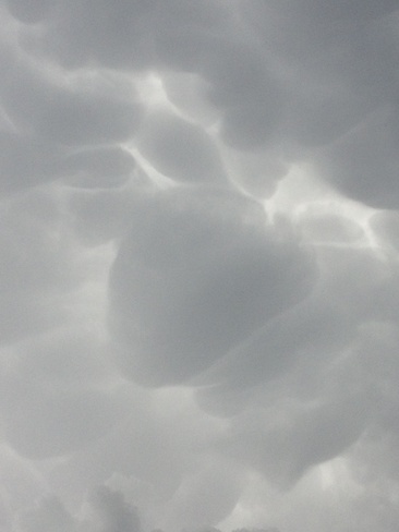 Interesting cloud formation Edmonton, Alberta Canada