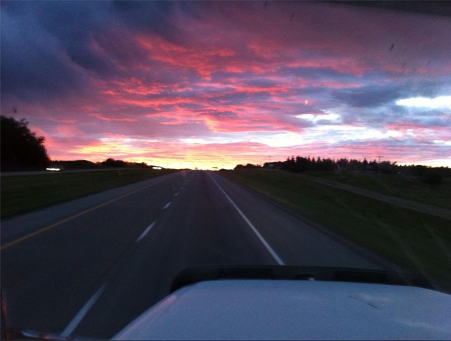 Beautiful Sunrise Edmonton, Alberta Canada