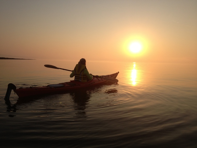 Sunrise Kayak Thunder Bay, Ontario Canada