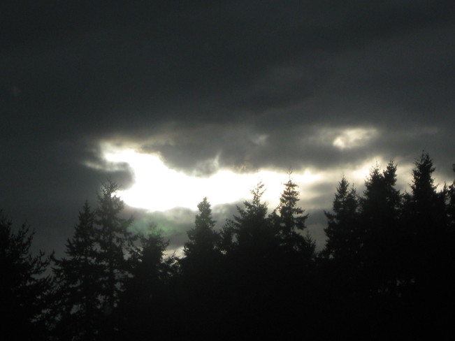 light in the middle Surrey, British Columbia Canada