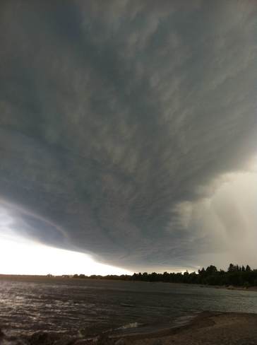 crazy clouds Gimli, Manitoba Canada