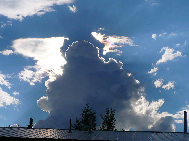 Cloud formations Quesnel, British Columbia Canada