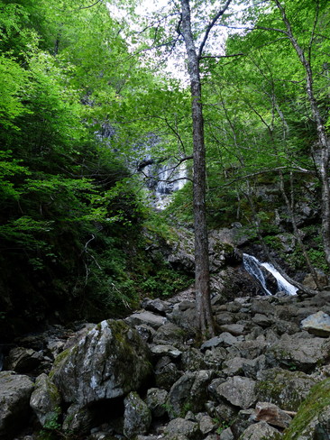 Uisge Ban Falls Baddeck, Nova Scotia Canada