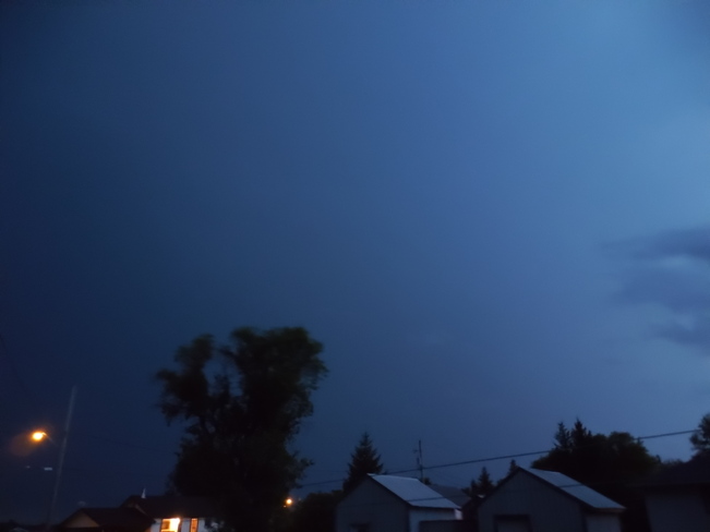 Thunder Storm Gilbert Plains, Manitoba Canada