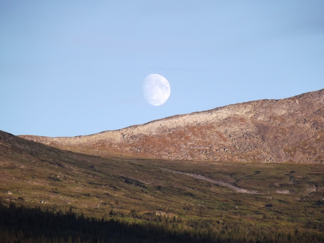 moon Whitehorse, Yukon Canada