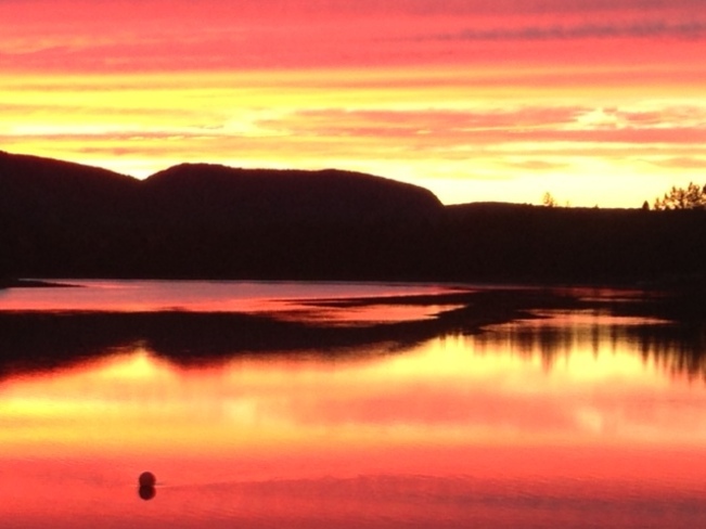 Sunset Swift Current, Newfoundland and Labrador Canada