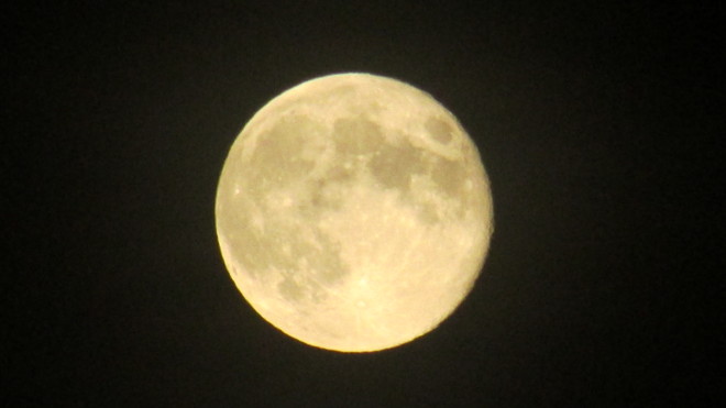 Full moon Dartmouth, Nova Scotia Canada
